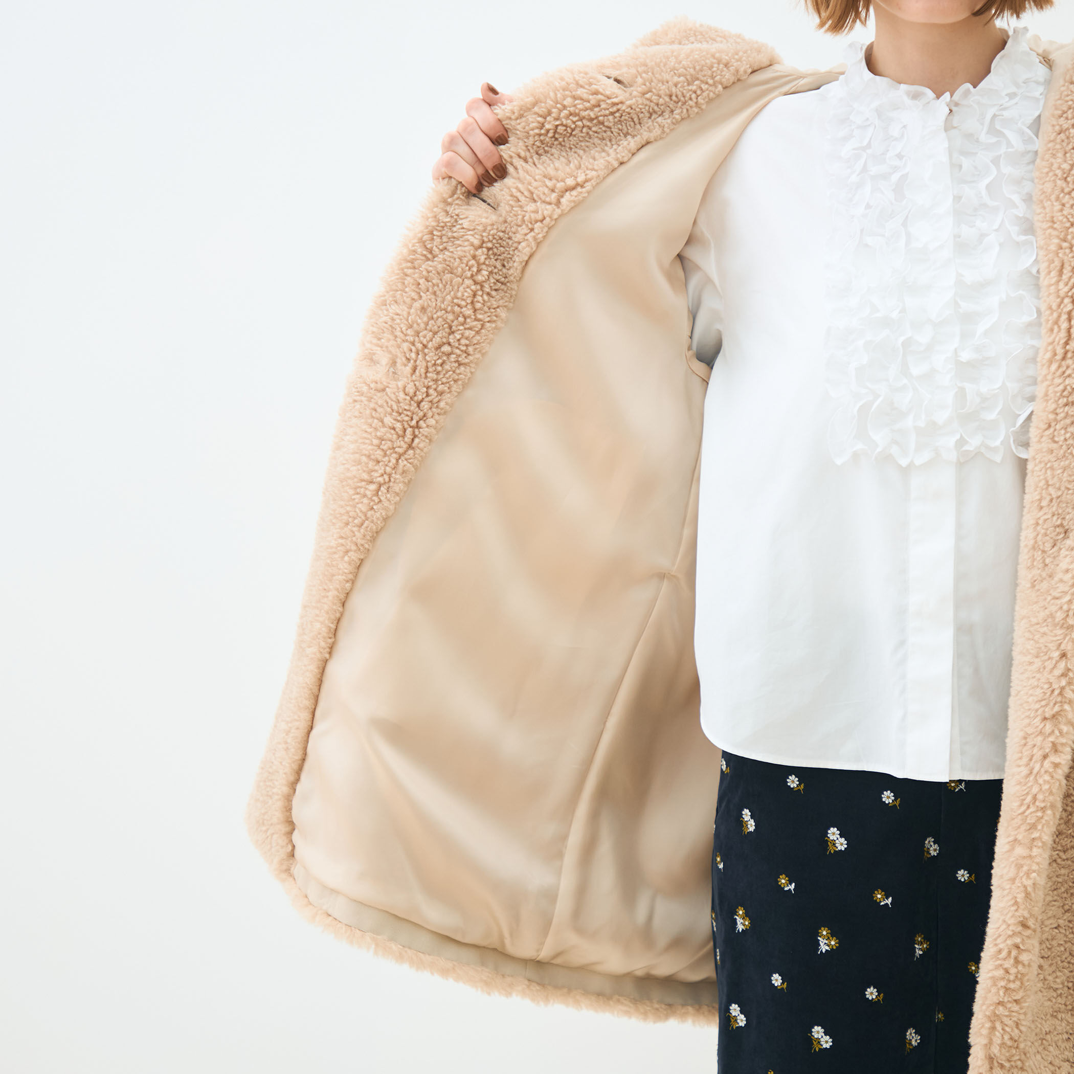 【3way✨ラクーンファー✨】 トゥモローランド　フーデットコート 3way✨ラクーンファー✨】 トゥモローランド フーデットコート