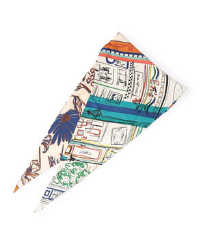 manipuri FLORA シルクスカーフ