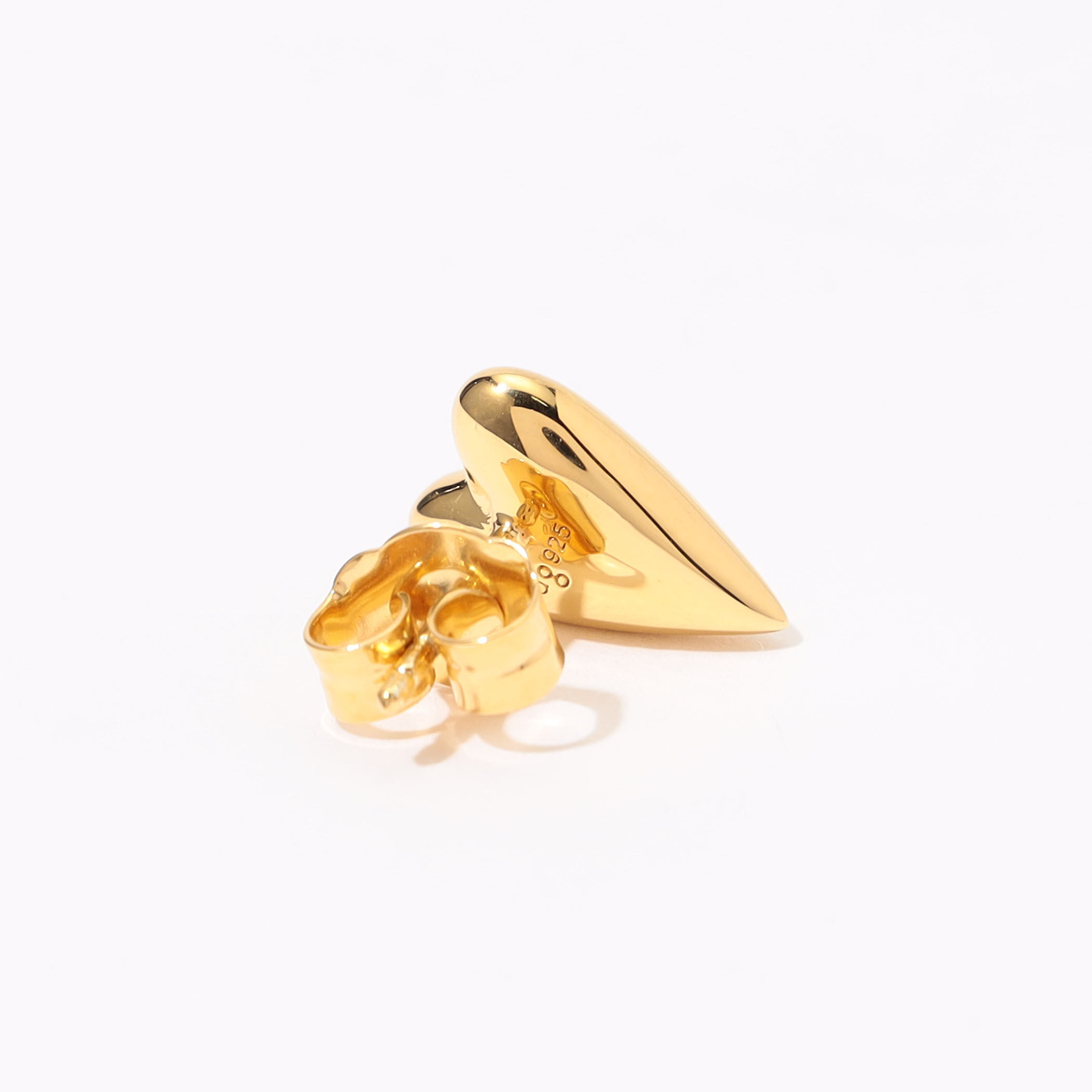 avgvst Yes-no Heart Studs ゴールドピアス｜トゥモローランド 公式サイト