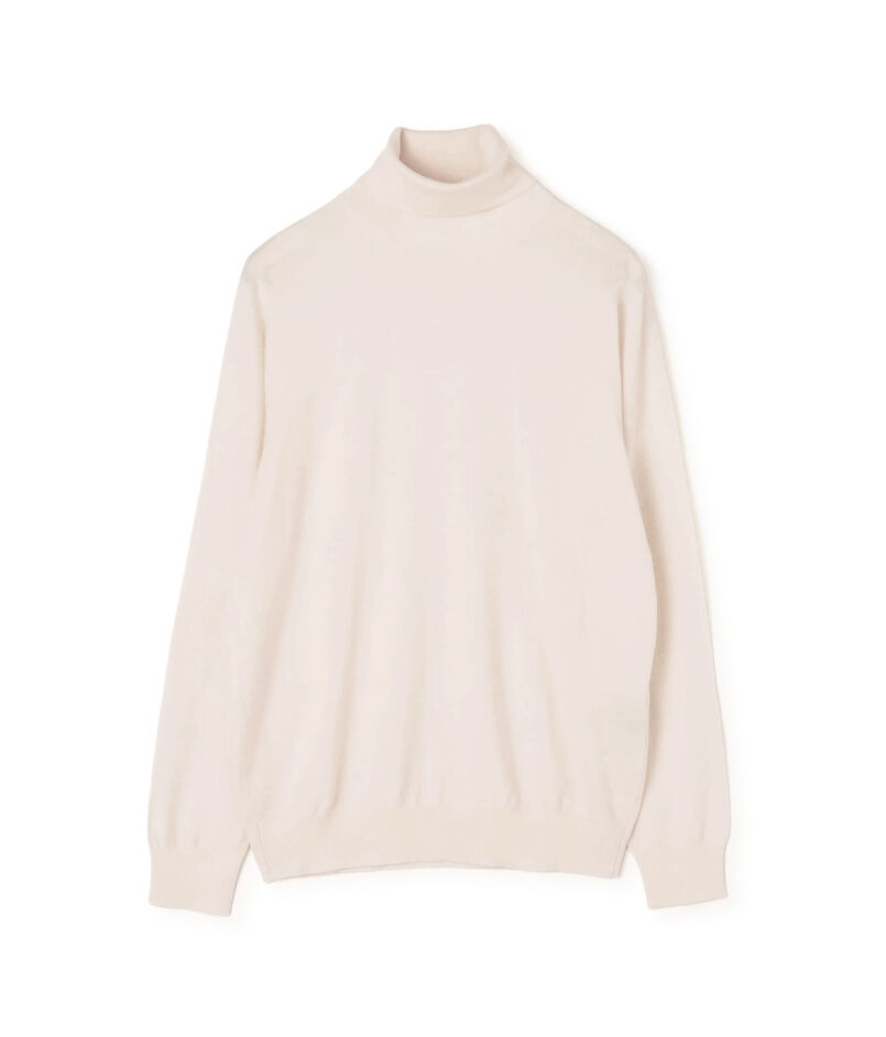 【WEB先行予約】TOMORROWLAND tricot スーパーファインメリノウール タートルネックニット S-WOOL