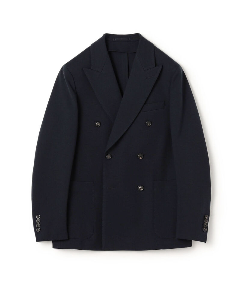 ■ウールナイロン ダブルブレステッド6Bジャケット DONDI