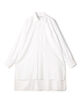 HYKE BROAD LONG SHIRT ロングシャツ