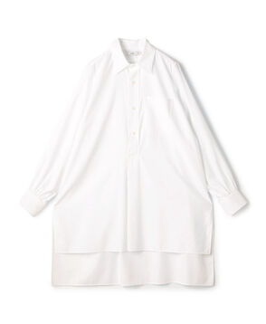 HYKE BROAD LONG SHIRT ロングシャツ