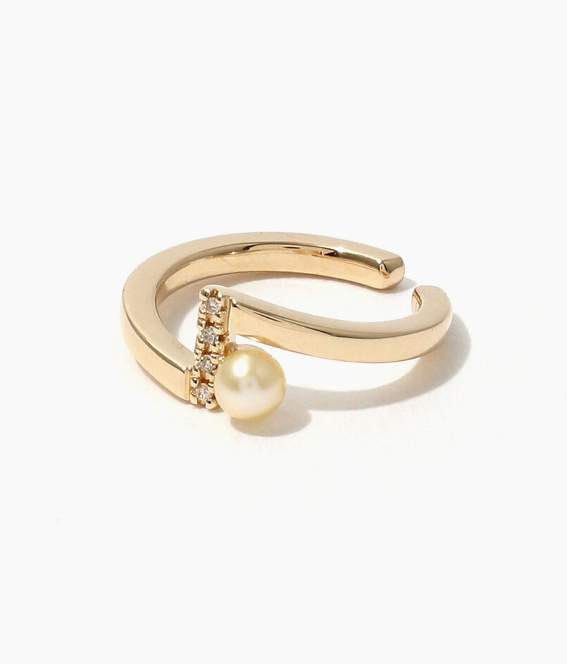 【別注】Hirotaka Pearl&Diamond イヤーカフ
