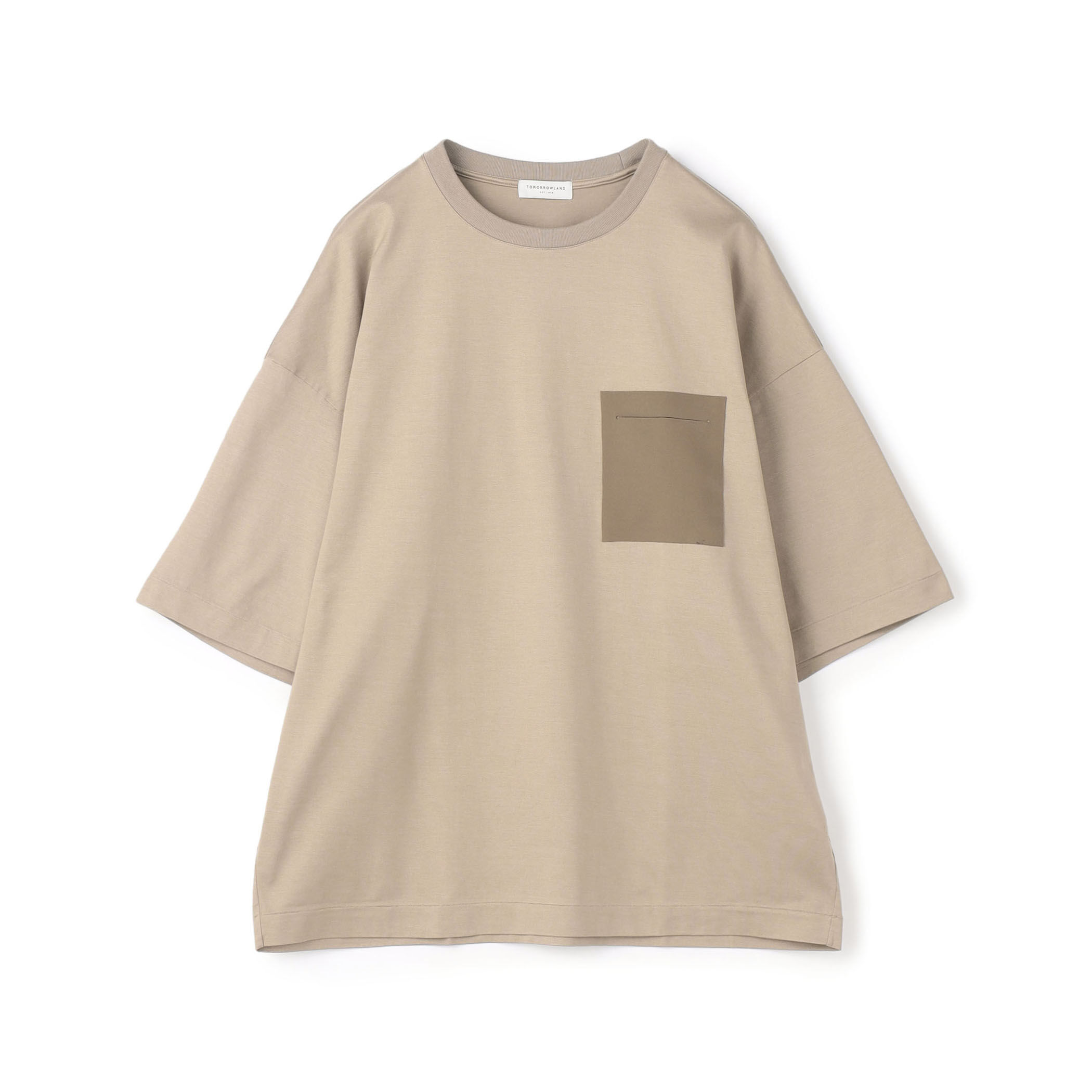 コットン天竺 シーリングポケットTシャツ｜トゥモローランド