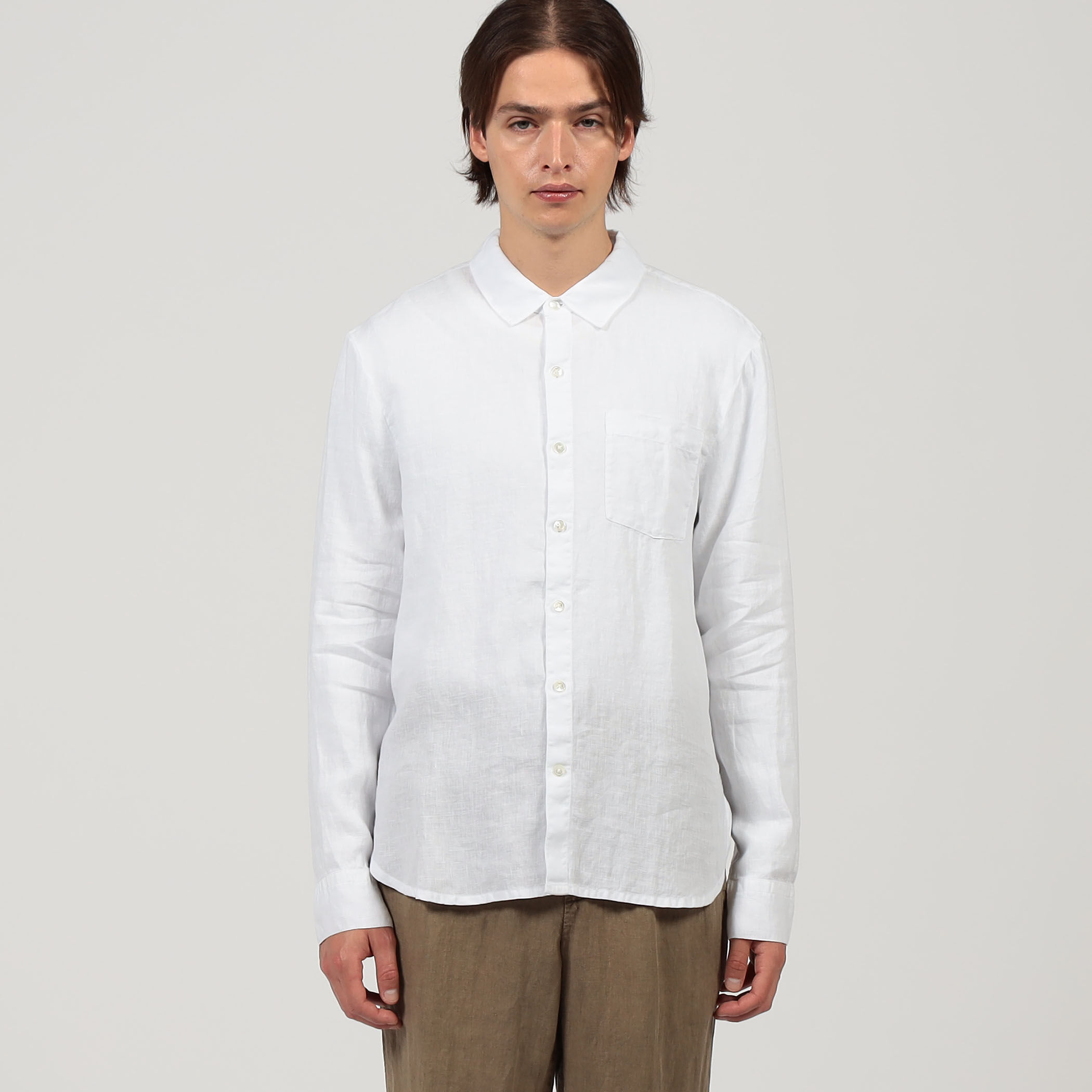 24SS JAMES PERSE ライトウェイトリネンオーバーサイズドシャツ 24SS JAMES PERSE ライトウェイトリネンオーバーサイズドシャツ