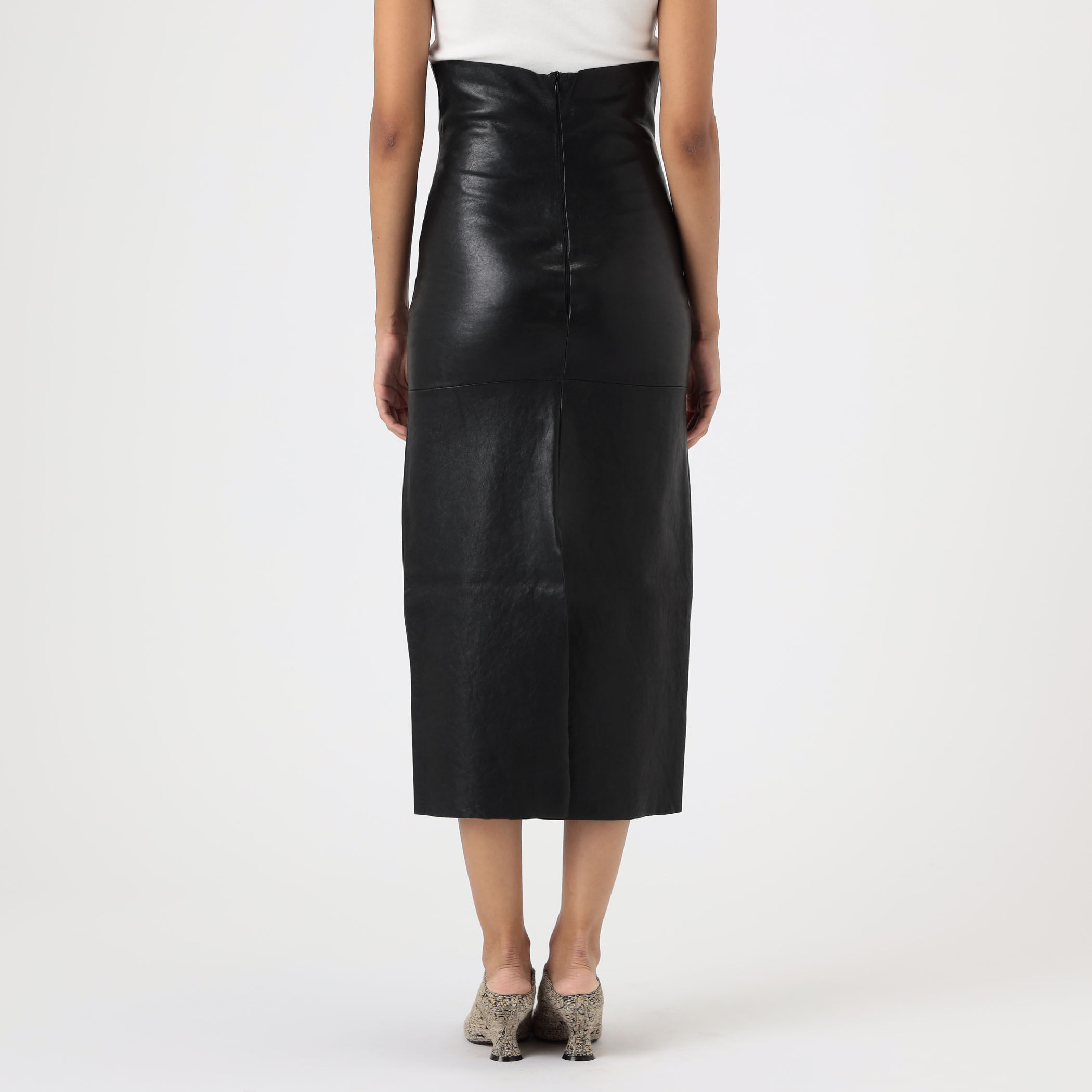 GABRIELA COLL GARMENTS HIGH WAIST LEATHER SKIRT｜トゥモローランド