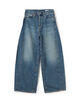 HYKE BARREL-LEG JEANS