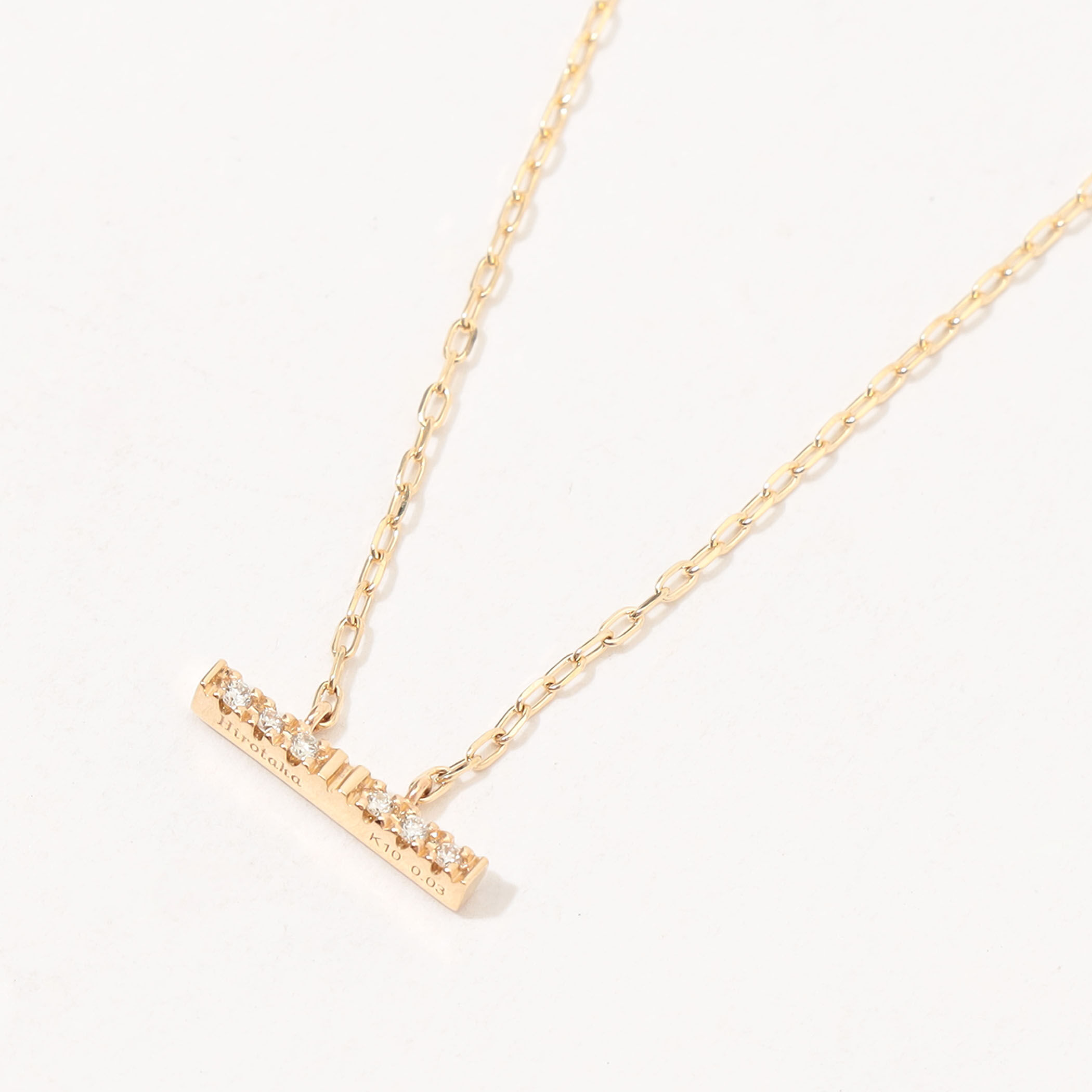 Hirotaka Trapeze Diamond ネックレス｜トゥモローランド 公式通販
