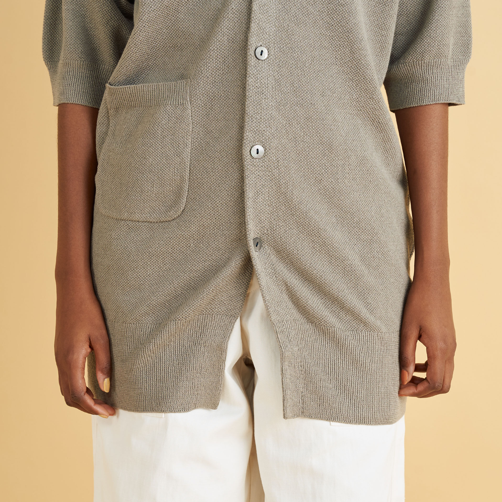 ドライカノコ ハーフスリーブカーディガン｜トゥモローランド 公式通販