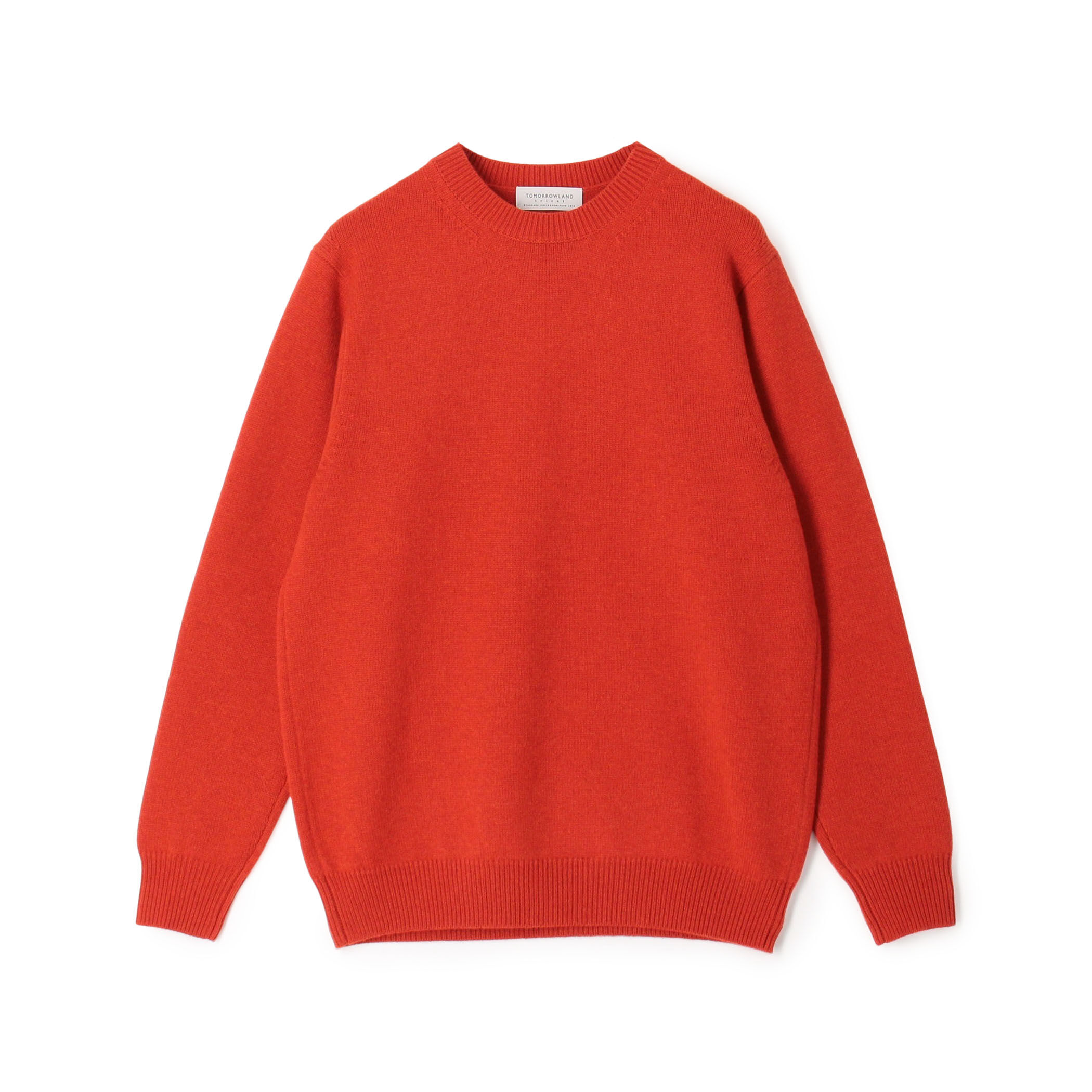 TOMORROWLAND tricot スーパーファインラムウール クルーネックプル