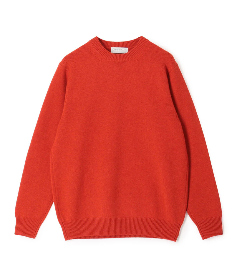 TOMORROWLAND tricot スーパーファインラムウール クルーネックプルオーバー