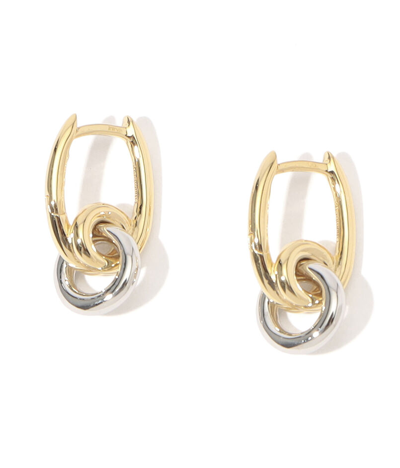 Otiumberg. Loop Drop Hoop ピアス