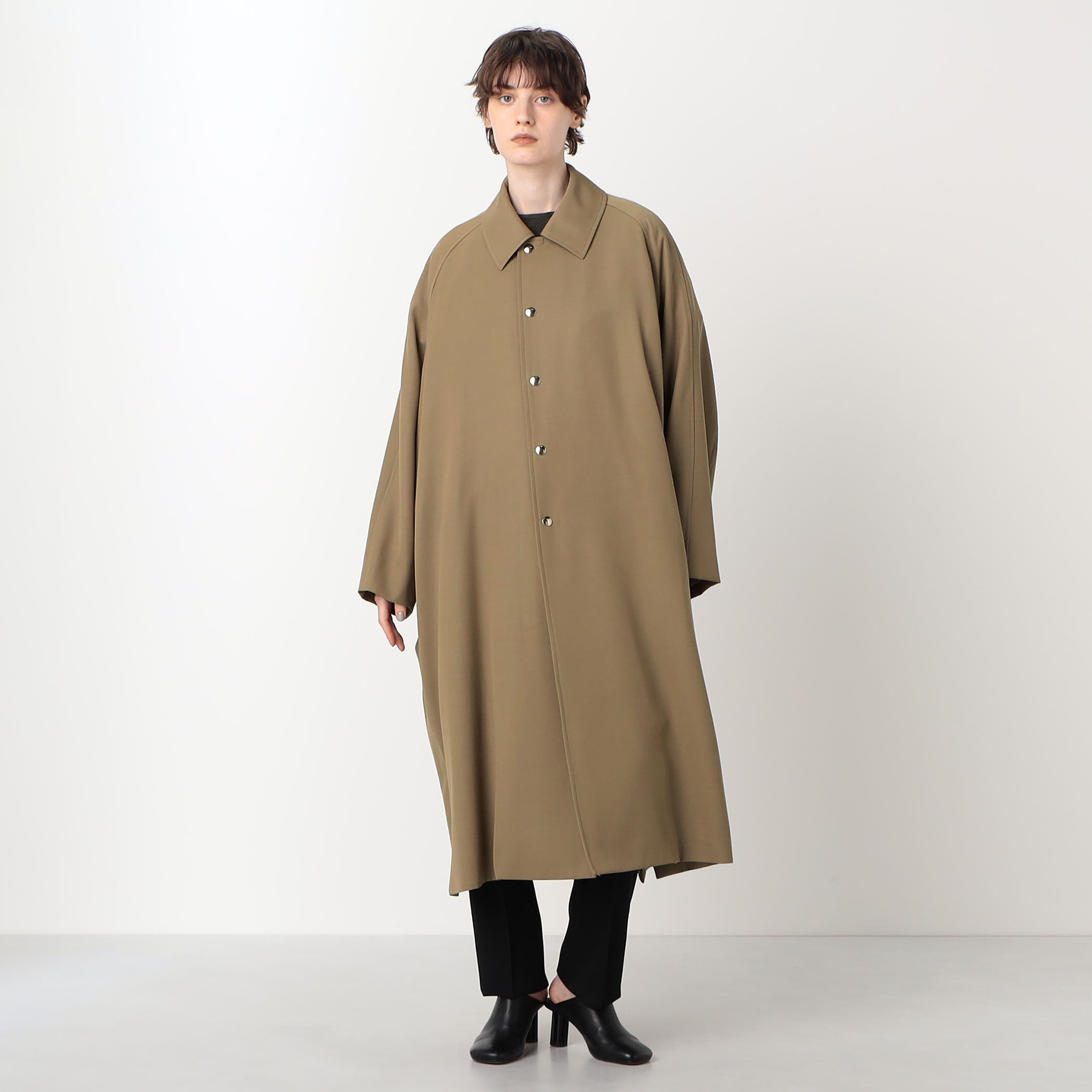別注】The CLASIK BAL COLLAR PONCHO バルカラー ポンチョコート