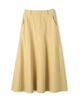 ノンマーセライズドコットン フレアスカート