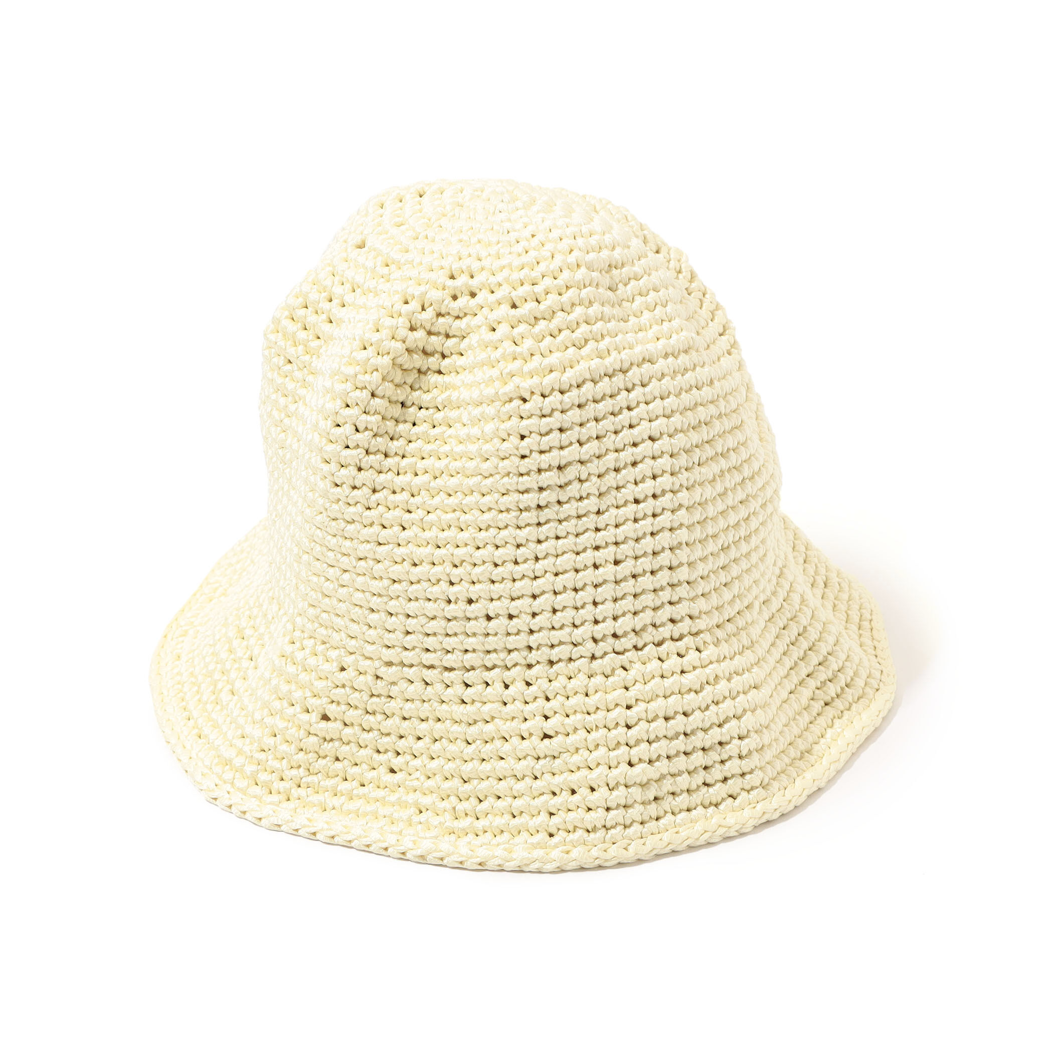 KIJIMA TAKAYUKI POLY HAND KNIT BUCKET HAT｜トゥモローランド