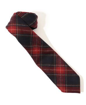 TOMORROWLAND MADE IN ITALY ウール チェック ネクタイ
