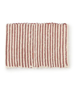 パイルストライプバスマット 50cm&times;70cm