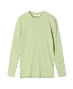 ギザコットンリブ クルーネックプルオーバー