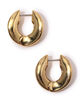 Kenneth Jay Lane Hoop Huggie ピアス