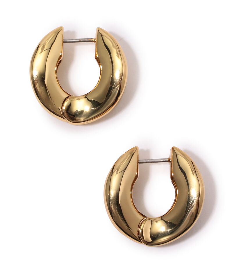 Kenneth Jay Lane Hoop Huggie ピアス