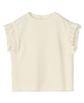 【WEB限定・先行予約】カラミ フリルスリーブブラウス