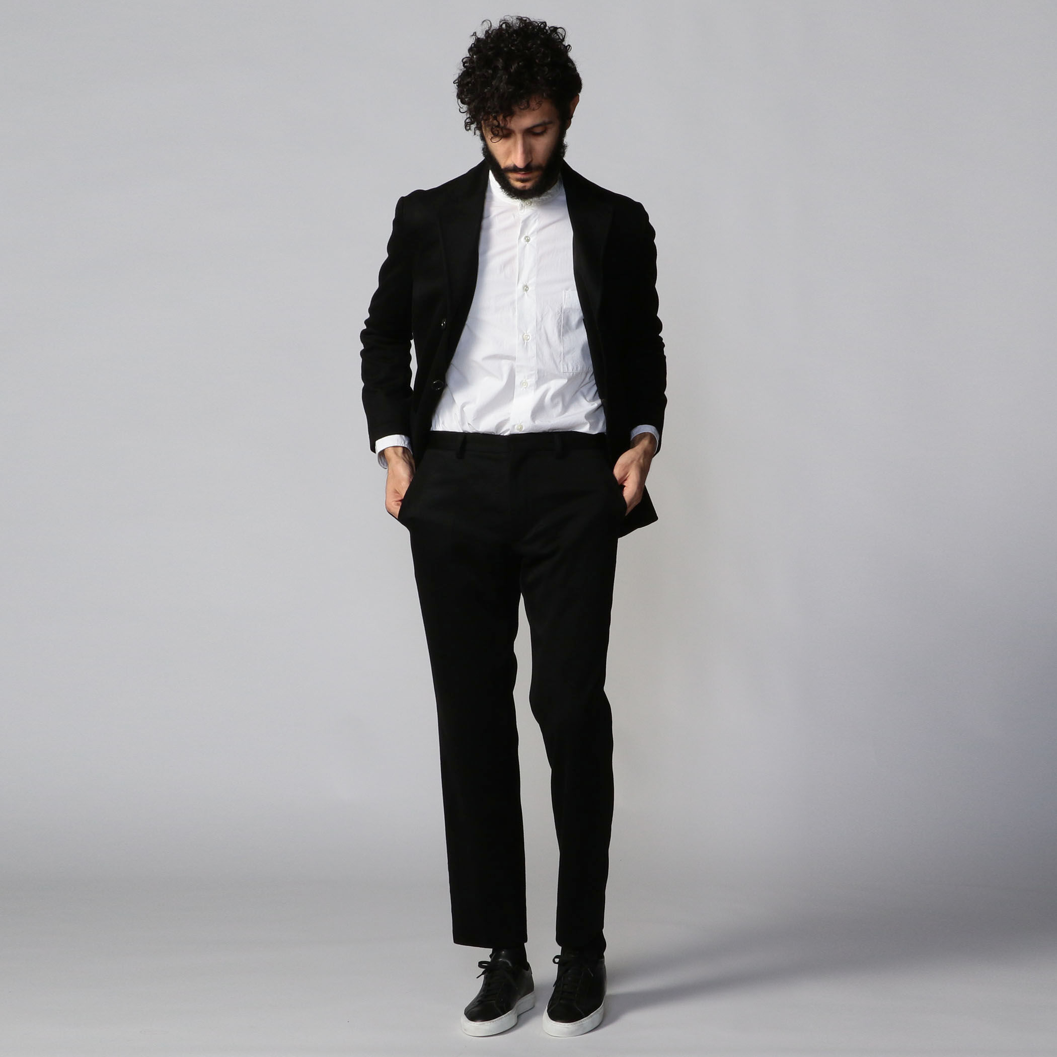 カシミヤメルトン テーラードジャケット｜トゥモローランド 公式通販