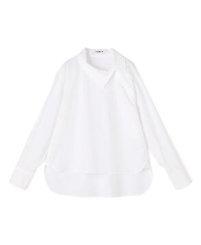 コットンシルクポプリン 3-wayシャツ