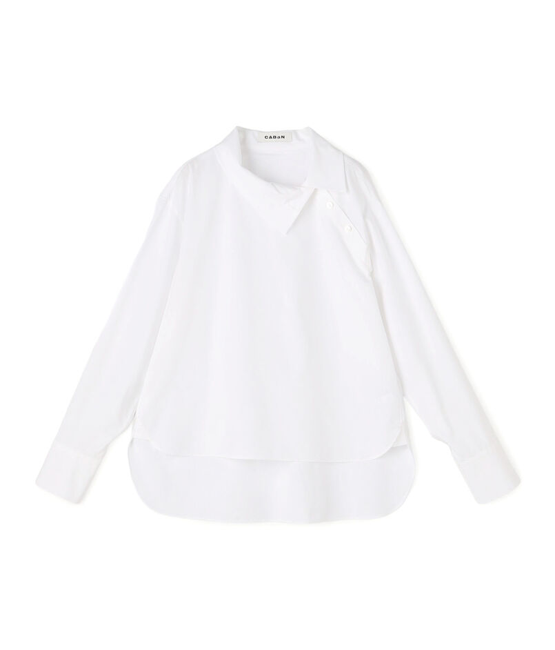 コットンシルクポプリン 3-wayシャツ