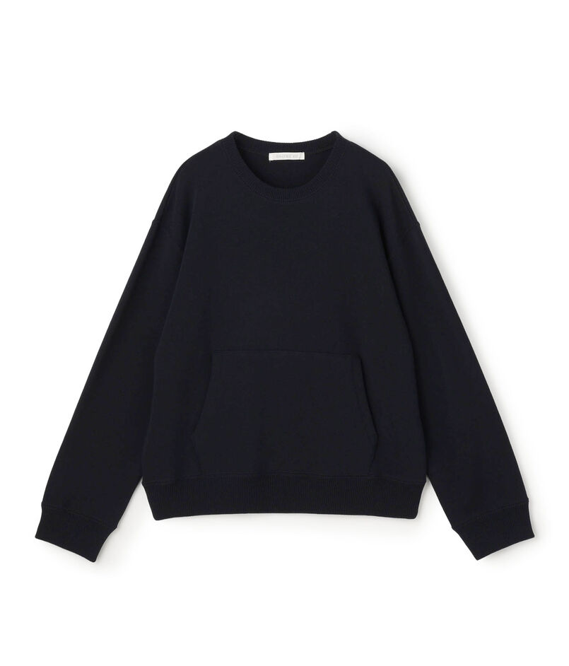 コットンスピニングウール クルーネックプルオーバー