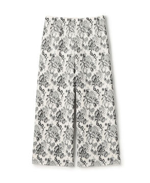 マリンレースエンブロイダリー リラックスパンツ