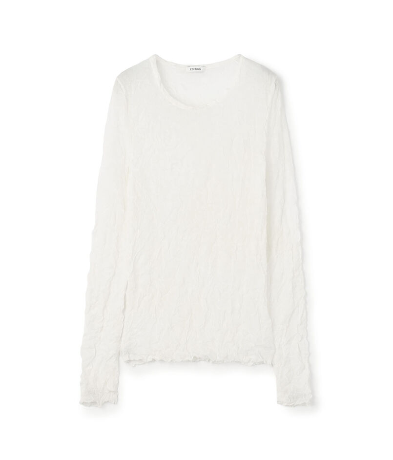 プリーツニット プルオーバー