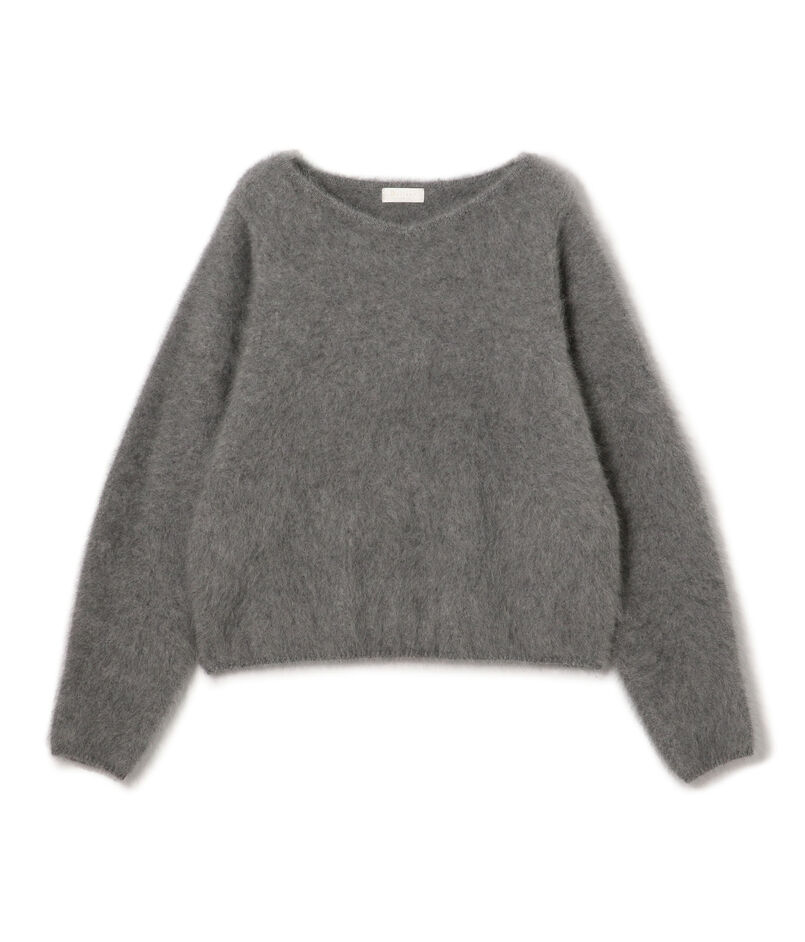 フラッフィーヤーン Vネックプルオーバー