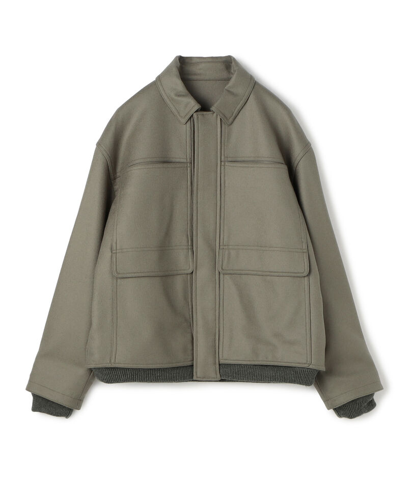 ■ウールメルトン ショートブルゾン