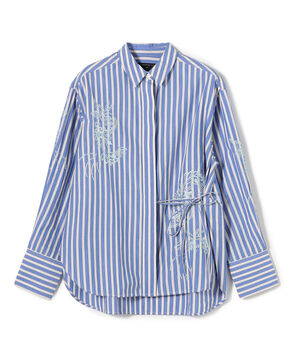 【別注】ne Quittez pas BLACK Cache-coeur シャツ