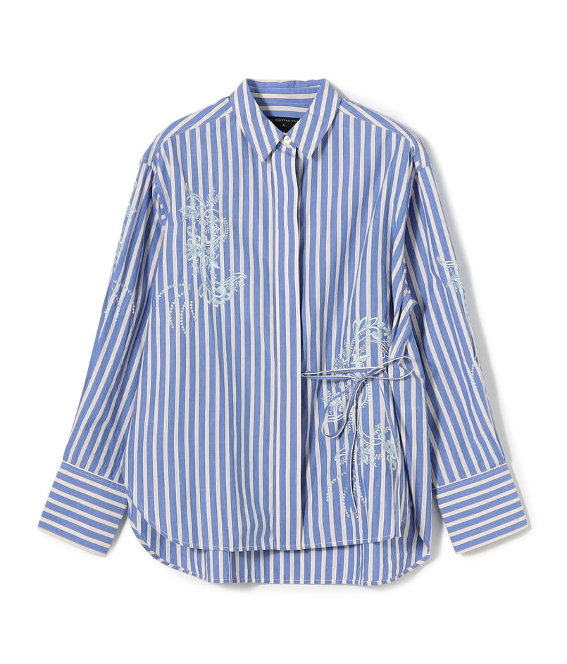 【別注】ne Quittez pas BLACK Cache-coeur シャツ