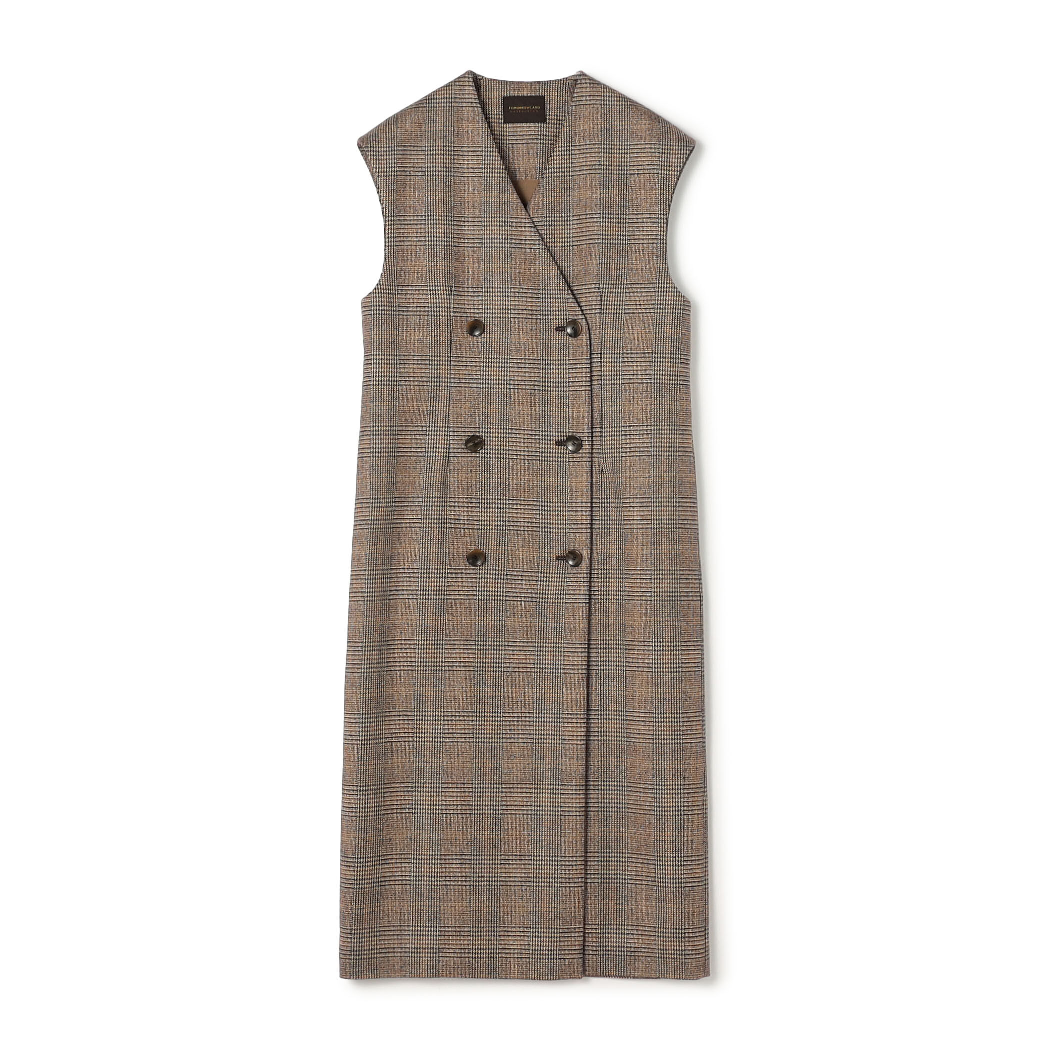 シックバーガンディー ジレワンピース｜トゥモローランド 公式通販