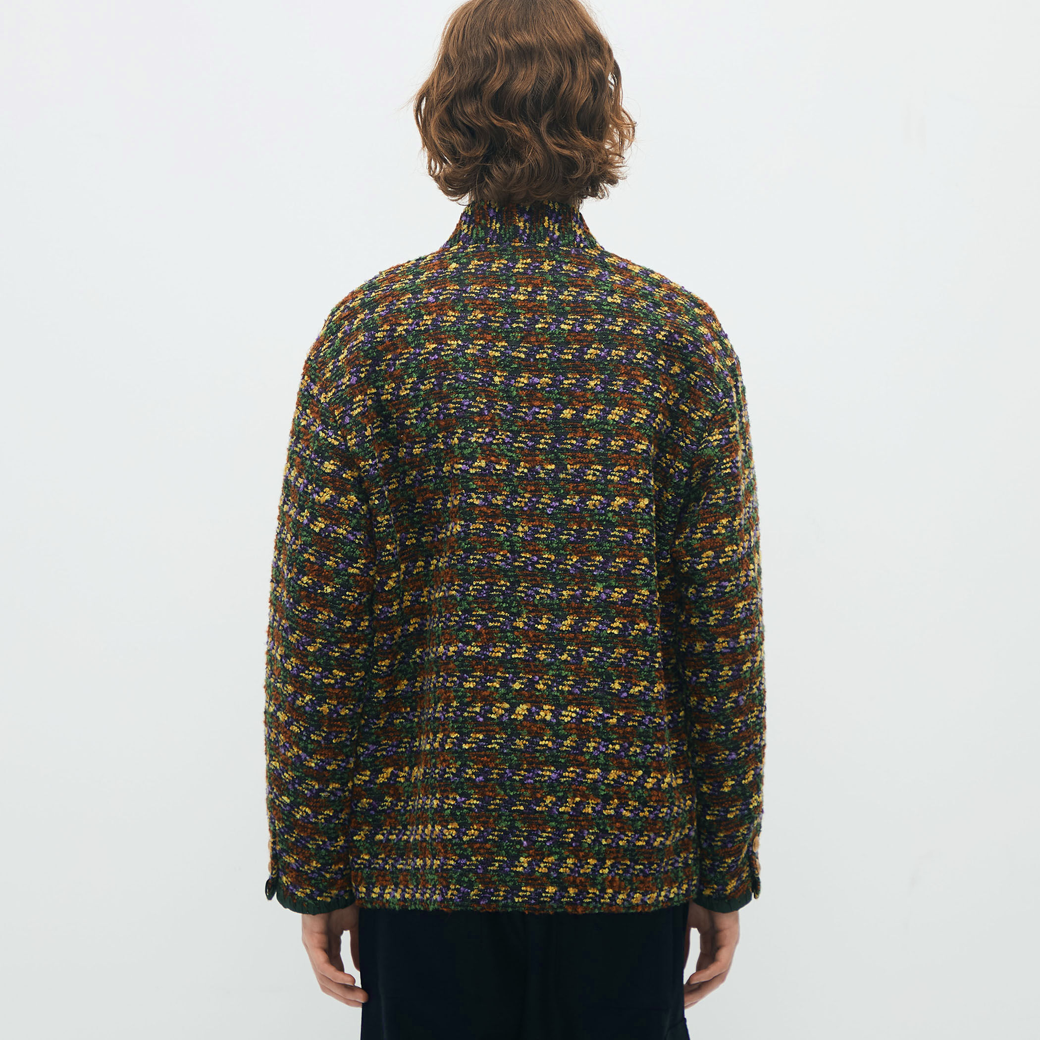 CABaN ジャケットカーディガン コットンカシミヤ ポケットクルーネックカーディガン | CABaN(キャバン