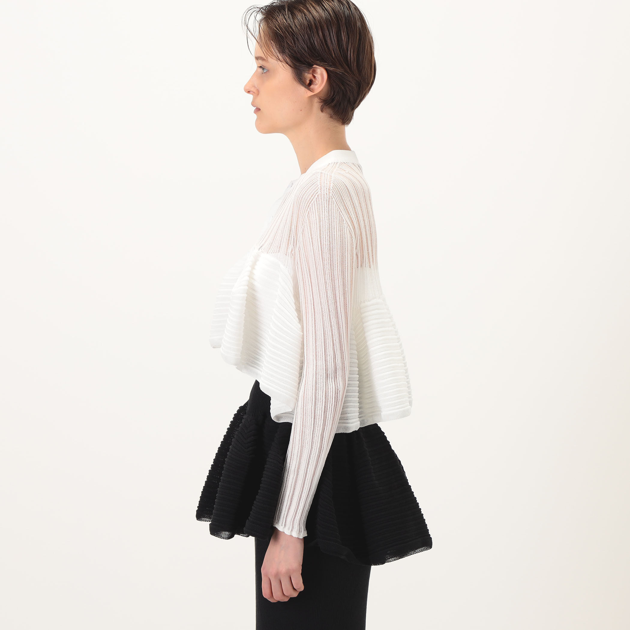 CFCL TC POTTERY BUST FLARE CARDIGAN カーディガン｜トゥモローランド