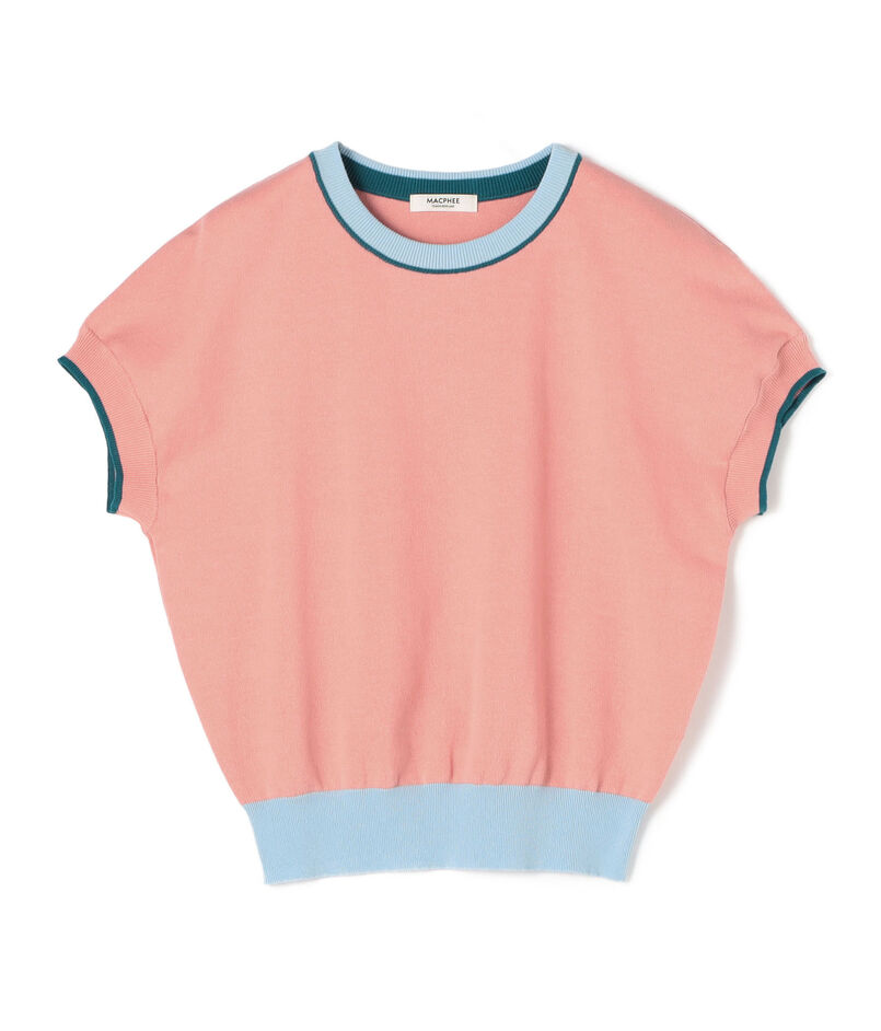 ドライコットン フレンチスリーブプルオーバー