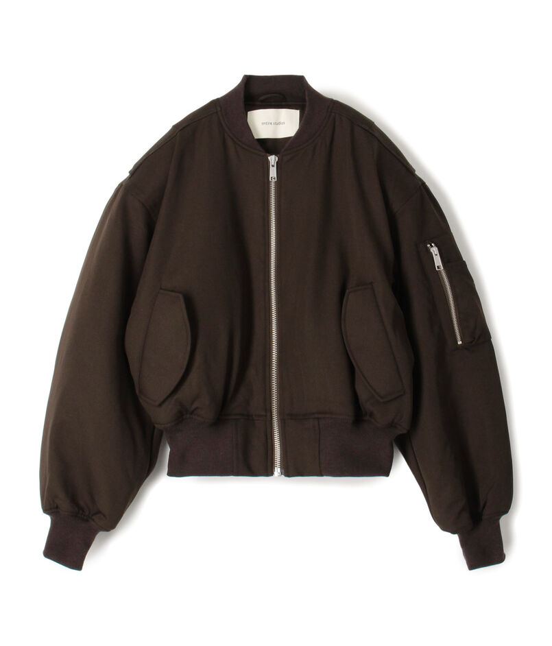 ■entire studios CROPPED BROAD ボンバージャケット