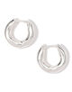 Annika Inez Wide Oblique Hoops S ピアス