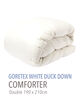 ゴアホワイトダックダウン 掛布団（ダブル）