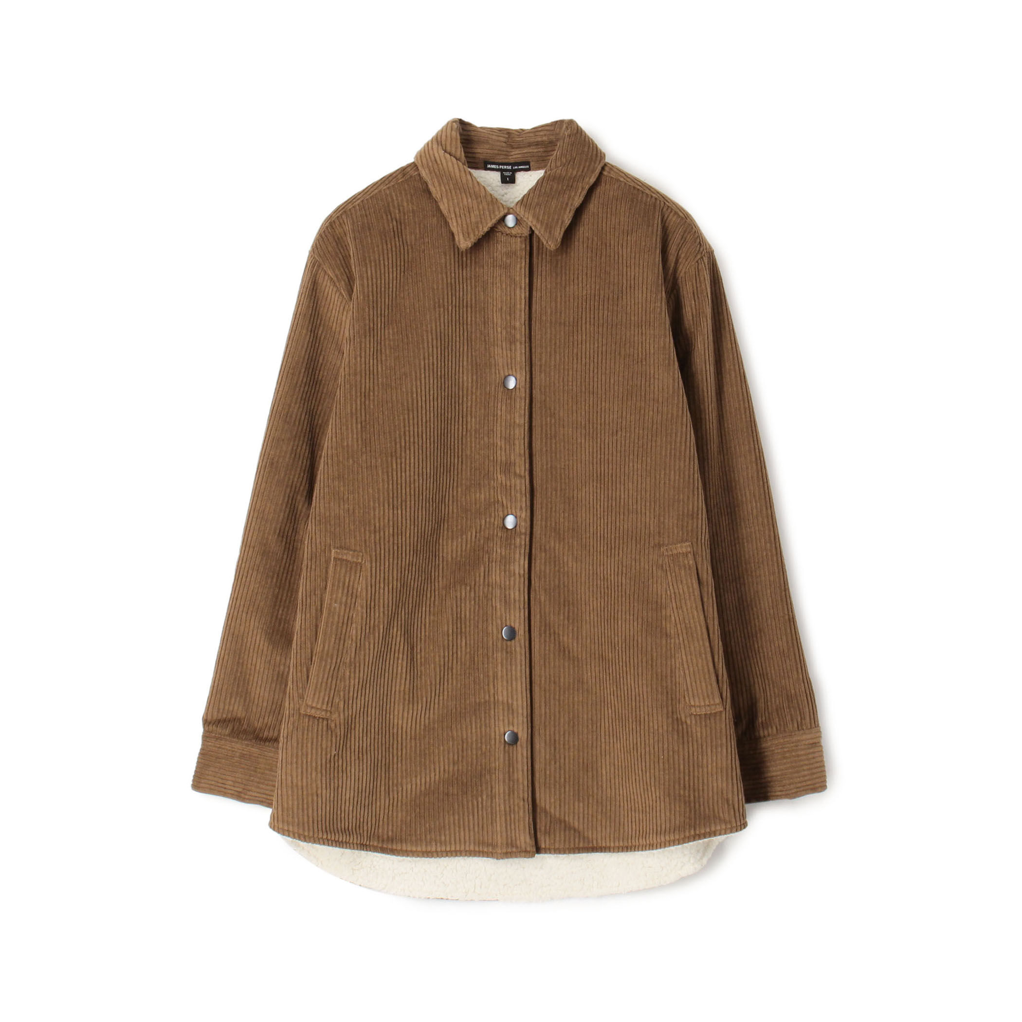 コットンカシミヤコーデュロイ シャツジャケット WJWC2567
