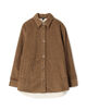 コットンカシミヤコーデュロイ シャツジャケット WJWC2567