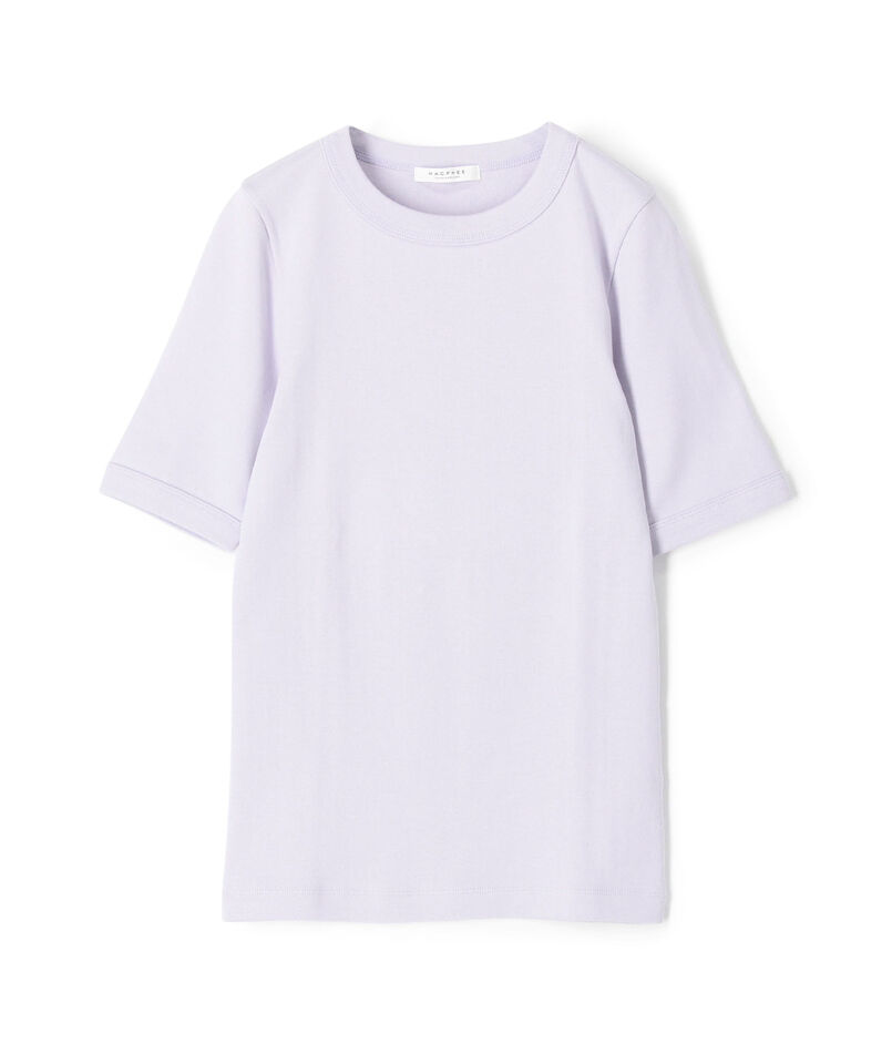 シルキージャージー ハーフスリーブプルオーバー