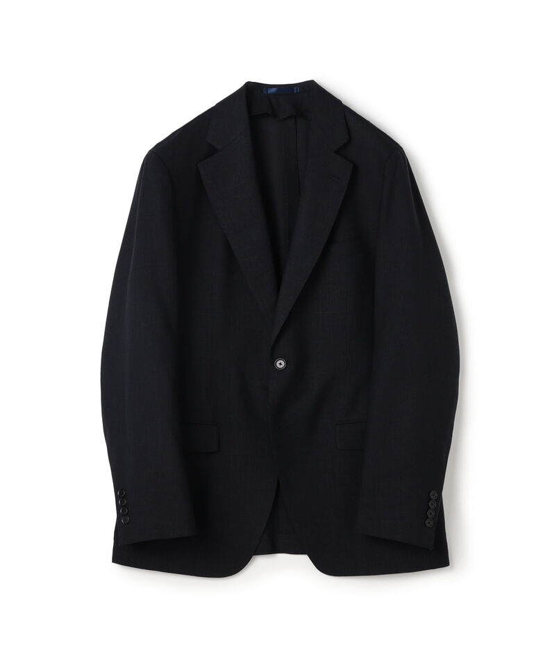 ウールシルクリネン シングルブレステッド 2Bジャケット SUMMER TIME LORO PIANA