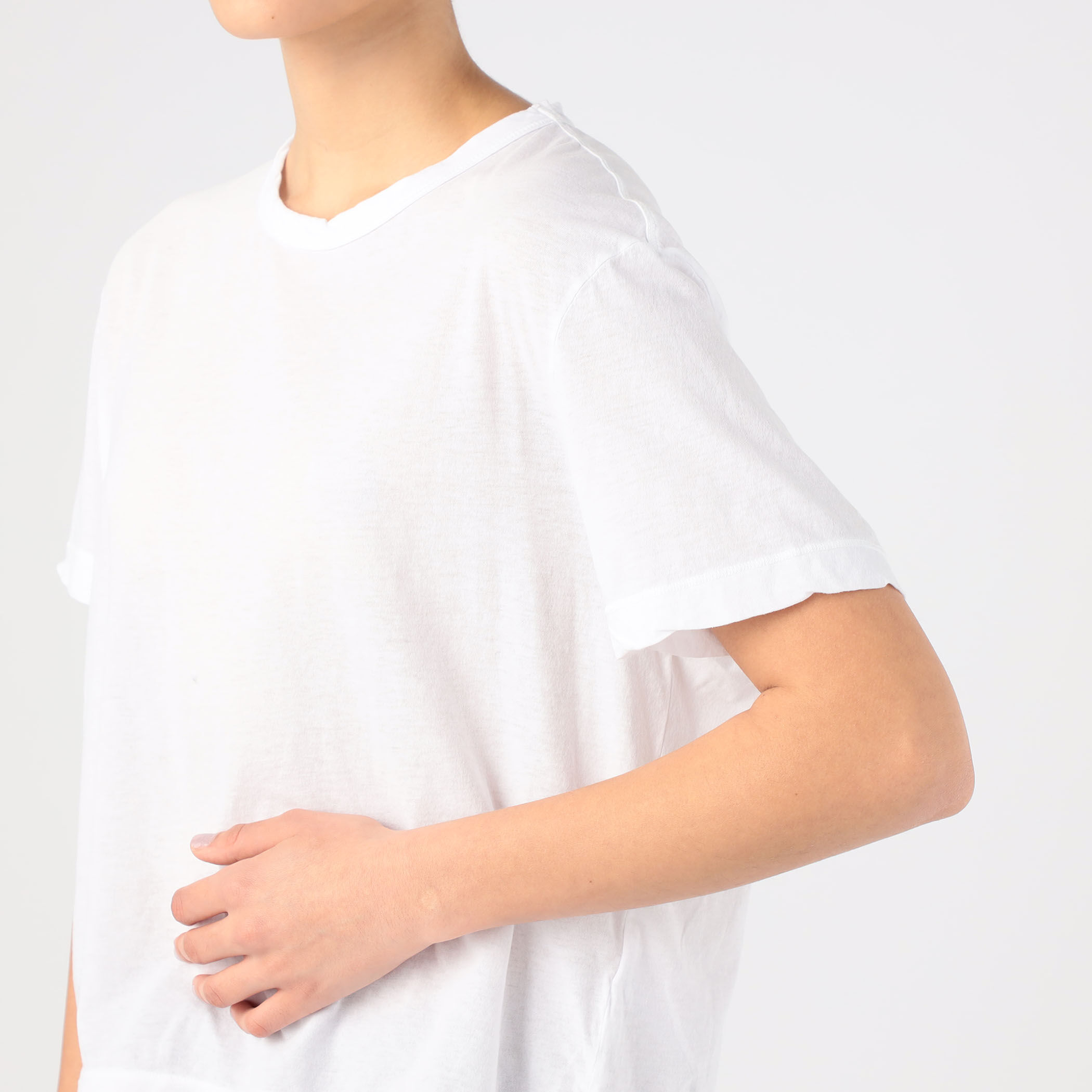 スーピマコットン オーバーサイズボクシーTシャツ WKJ3778