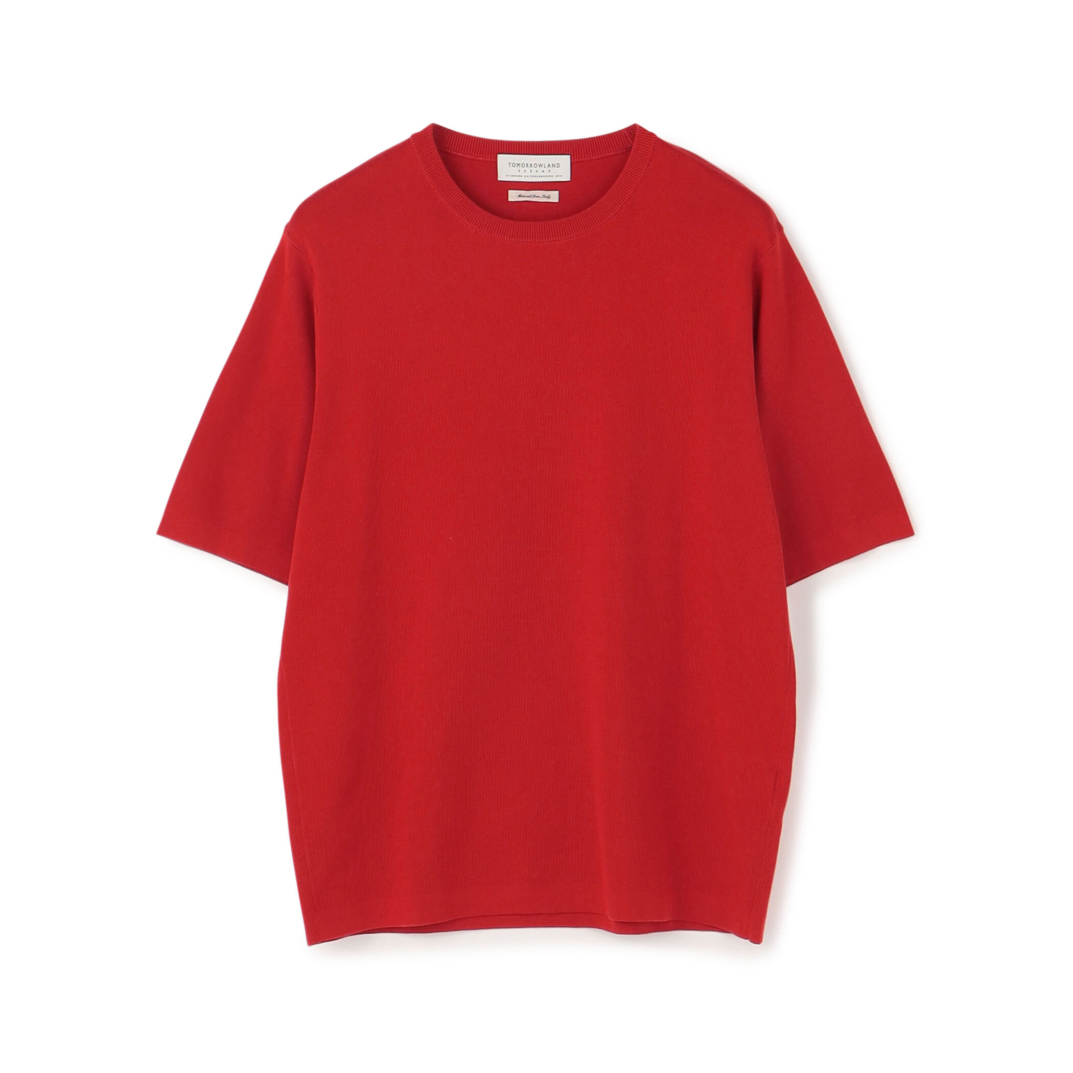□TOMORROWLAND tricot シーアイランドコットン クルーネックプル