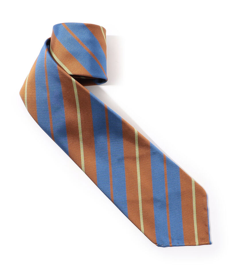 LE LYS シルクレジメンタルストライプネクタイ